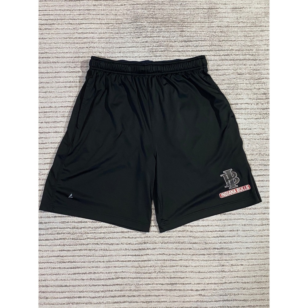 BSN Sports Indiana Bulls Mens Shorts Black Athletic‎ Training Medium RN 67238